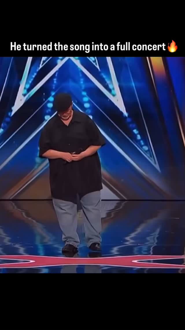 Richard Goodall gave an incredible performance of Journey's Don't