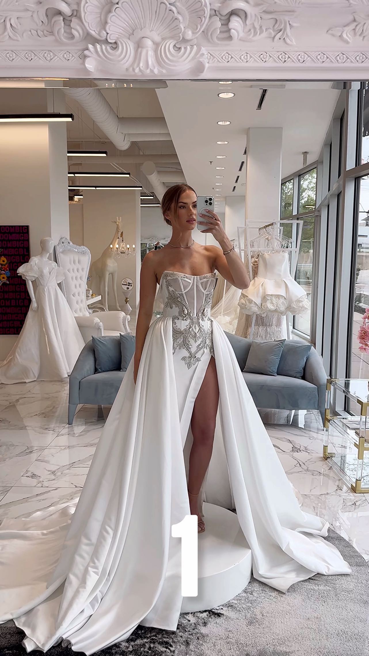 kim kassas isabelle dress ✨🤍Breathtaking wedding by Couture available to try on at Iconic Bride Dallas next July 12 designer dresses green A 2-20 Color:beige kim kassas wedding dress