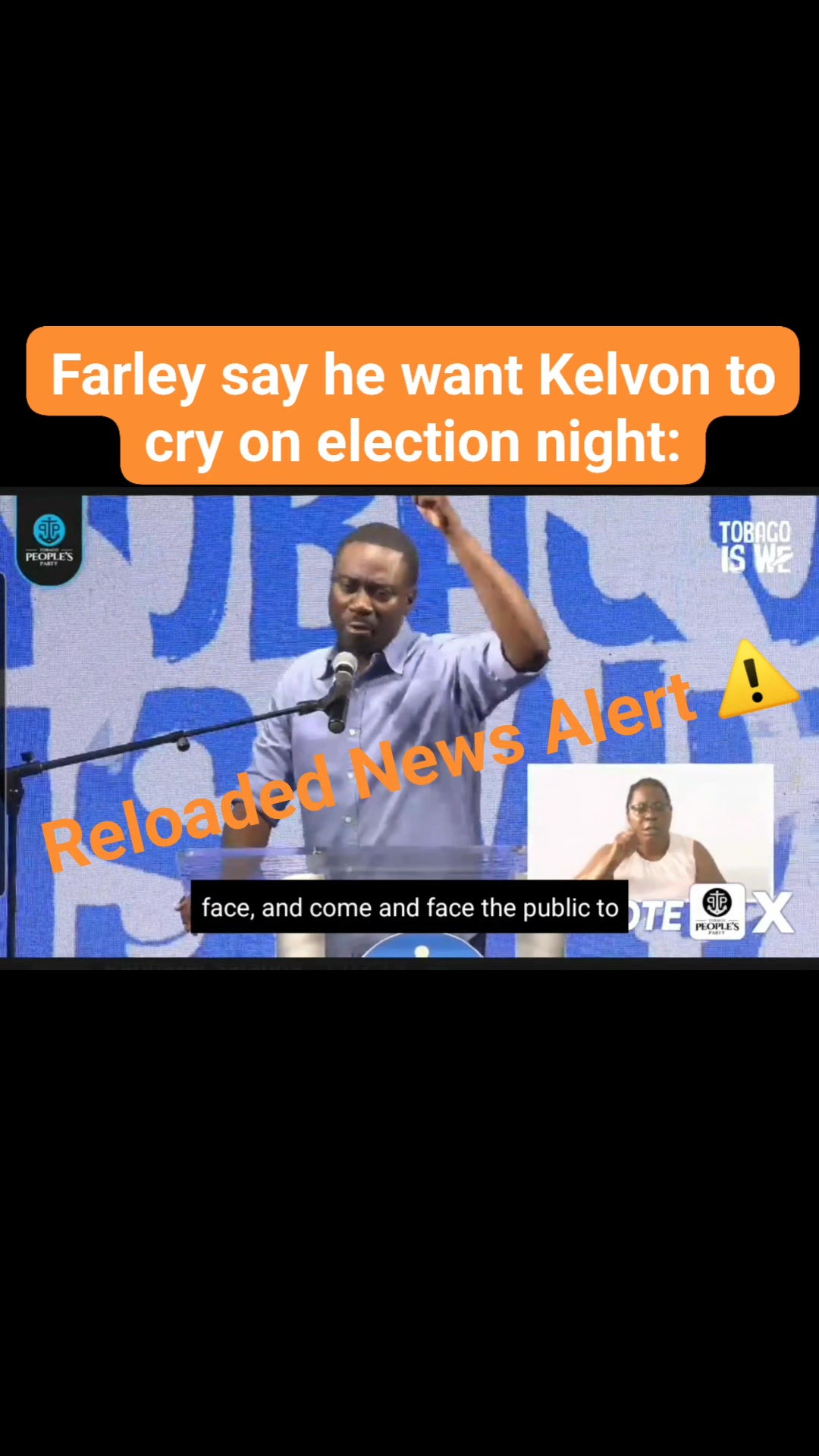 Farley say he want Kelvon to cry on election night: Farley favors TPP ...