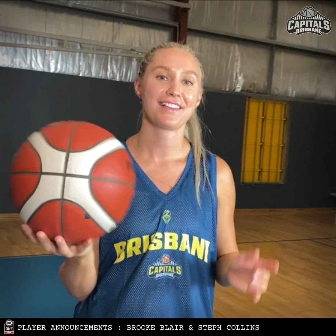 NBL1W Brooke Blair & Steph Collins The wait is OVER CapsNation! ⏰