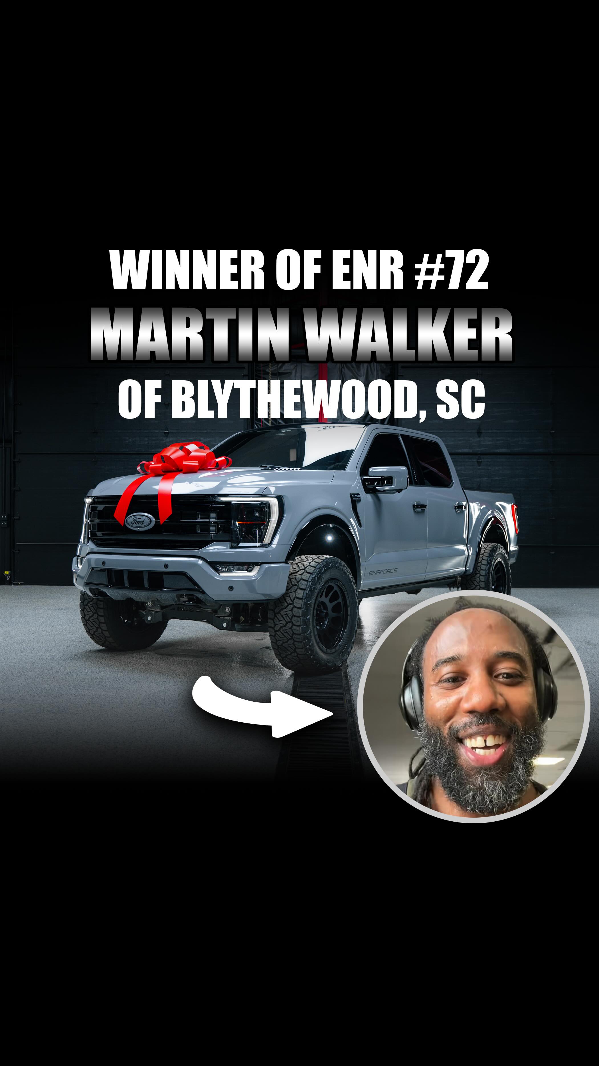 🏆 Official ENR 71 Winner Danny Berg from Willmar, Minnesota! 🎉🔥 Danny ...