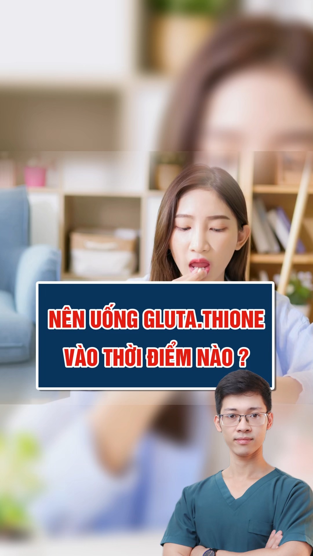 nên uống glutathione vào lúc nào Glutath.ione thời điểm nào? #glutathione #ThsNguyenVuBinh #suckhoe #tienmankinh #suckhoephunu #NguyenVuBinh #reels | Ths Nguyễn Vũ Bình GHK-Cu Copper Peptide: Dosage