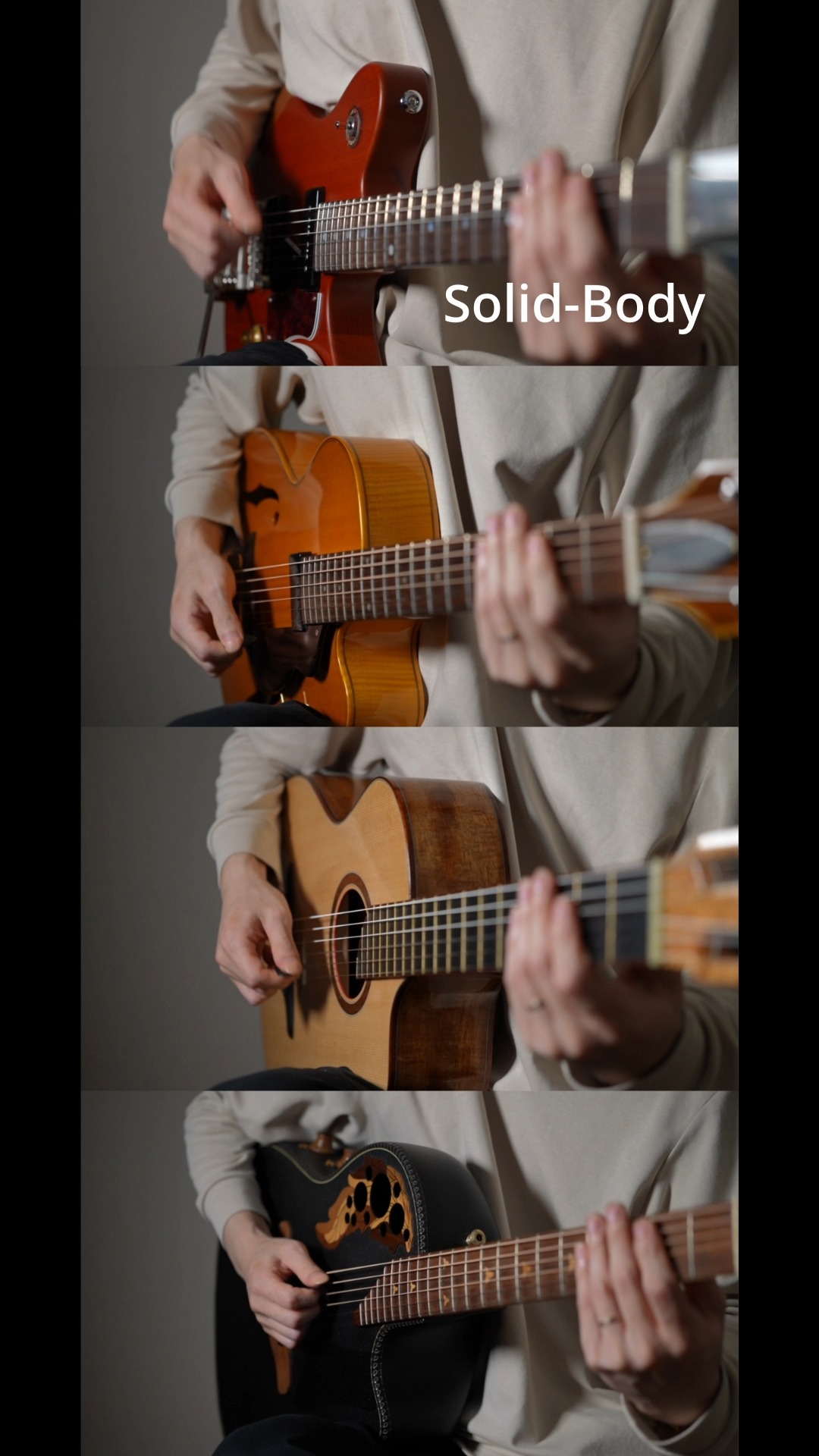 Which guitar type do you prefer? #guitars | Seiji Igusa | Facebook
