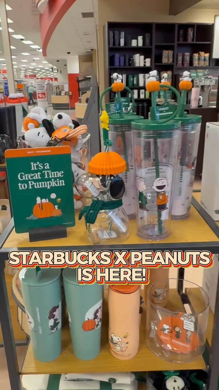 🚨 TODAY IS THE DAY!! STARBUCKS x SNOOPY IS HERE!! 🐶☕️💚 The