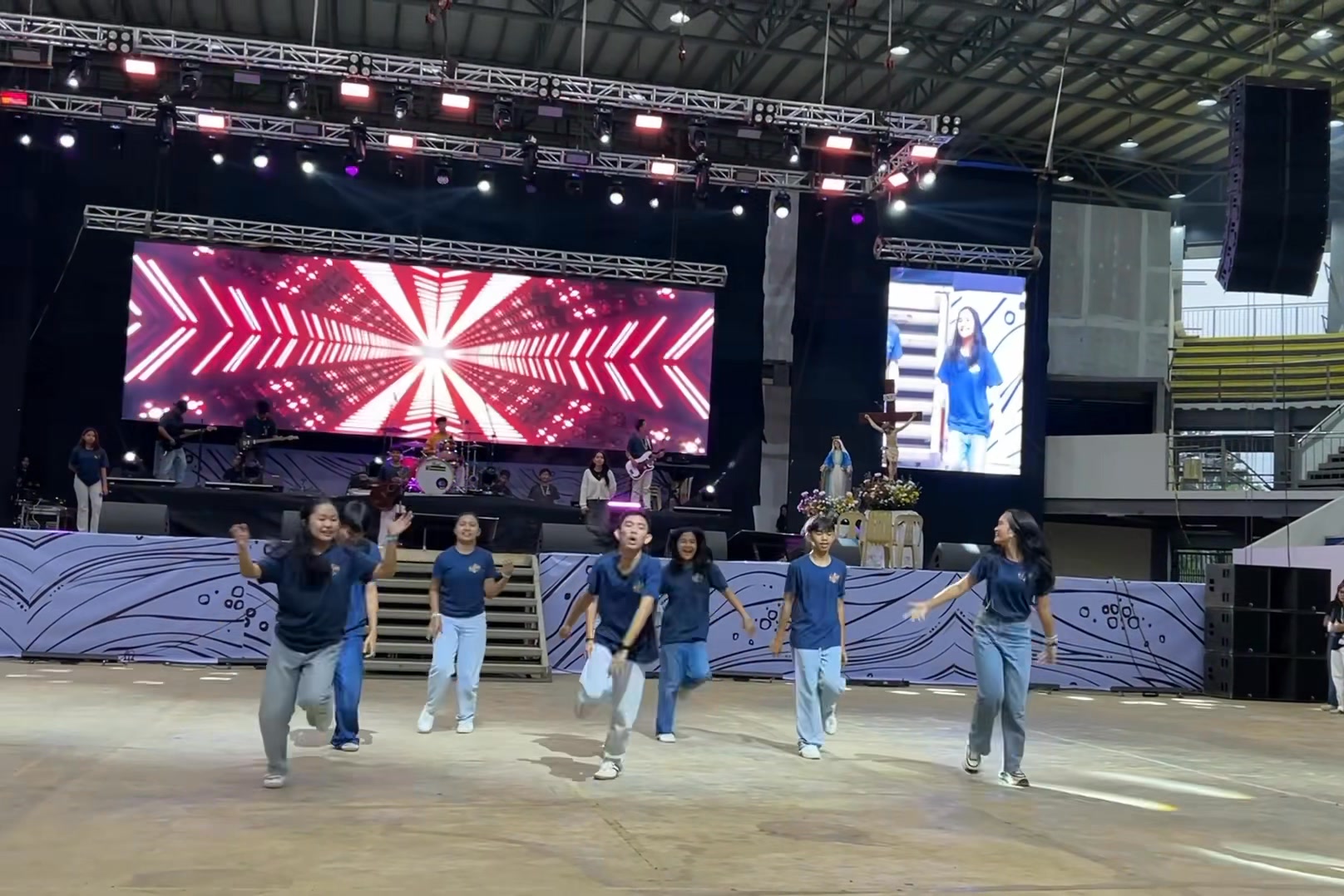 Cluster 4 dance presentation #YFC #ProjectWorship2025 #BurakBukidnon ...