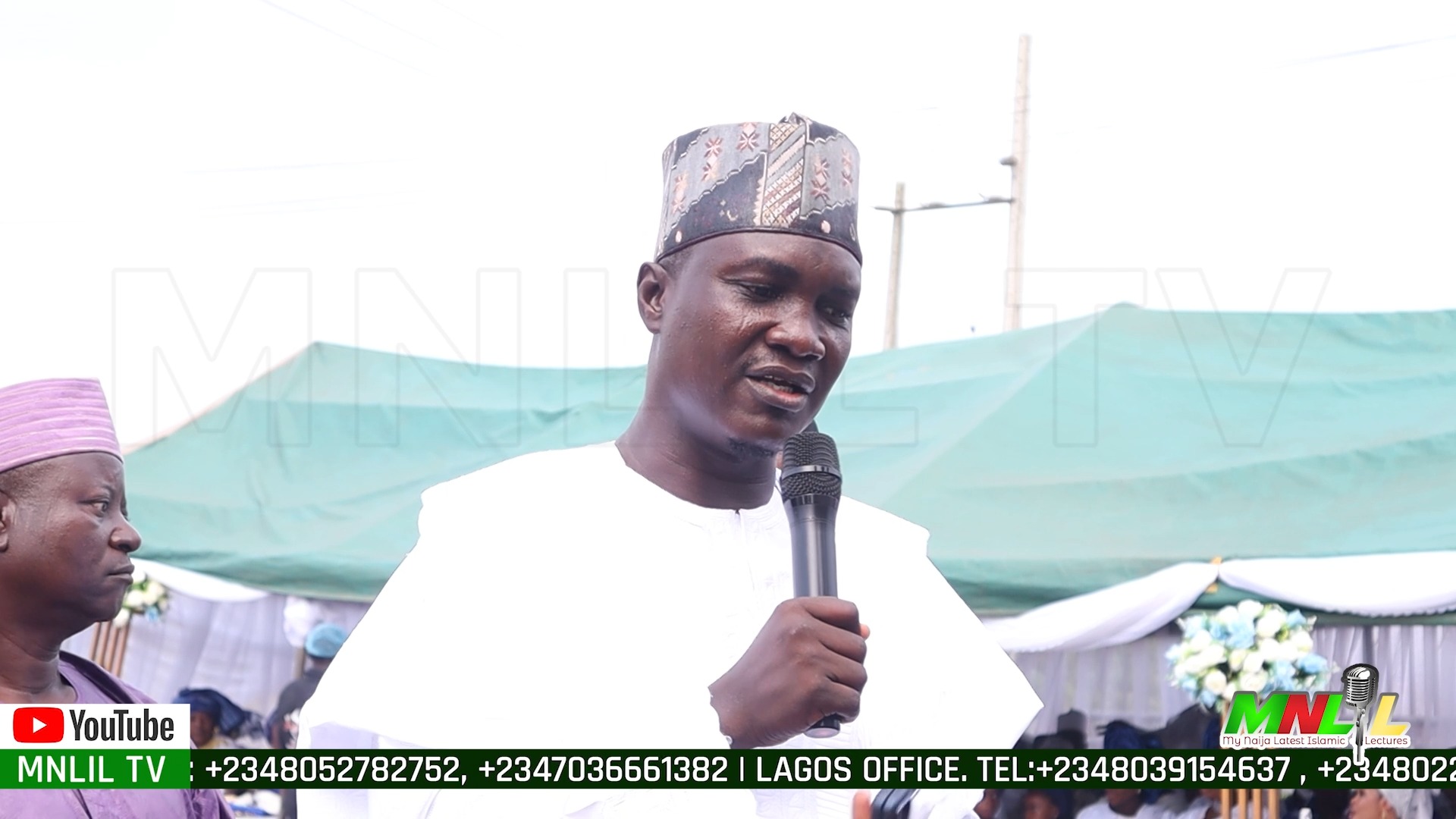 Baba Agba Agbara Omi - Sheikh Ademoye Yah Satar at the Official Opening ...