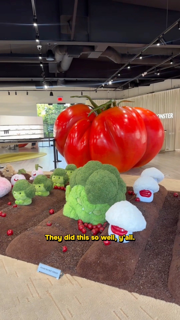 Gentle Monster x Veggie Collection PopUp! #gentlemonster
