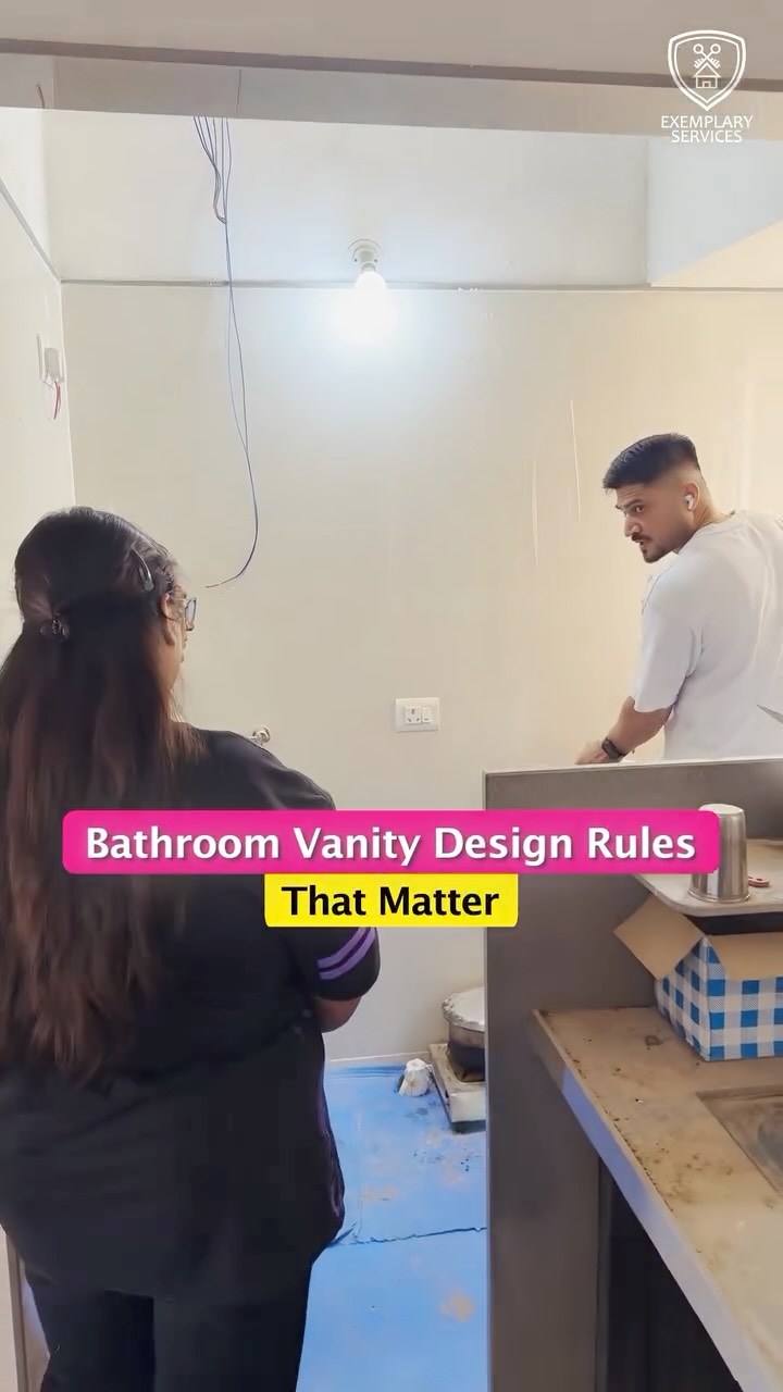 🚨 Designing a bathroom vanity? 😍 Most people focus only on looks… But ...