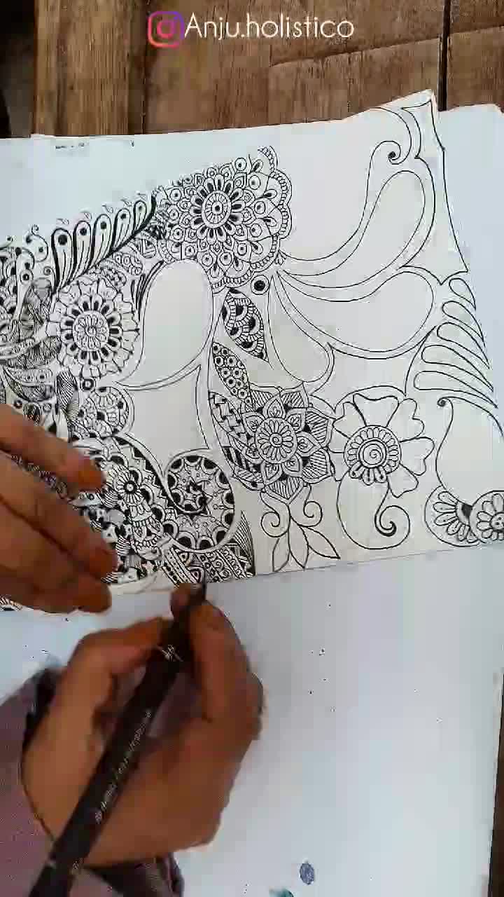 El ZENTANGLE o la MEDITACIÓN DEL ENREDO. Es un método de dibujo creado ...