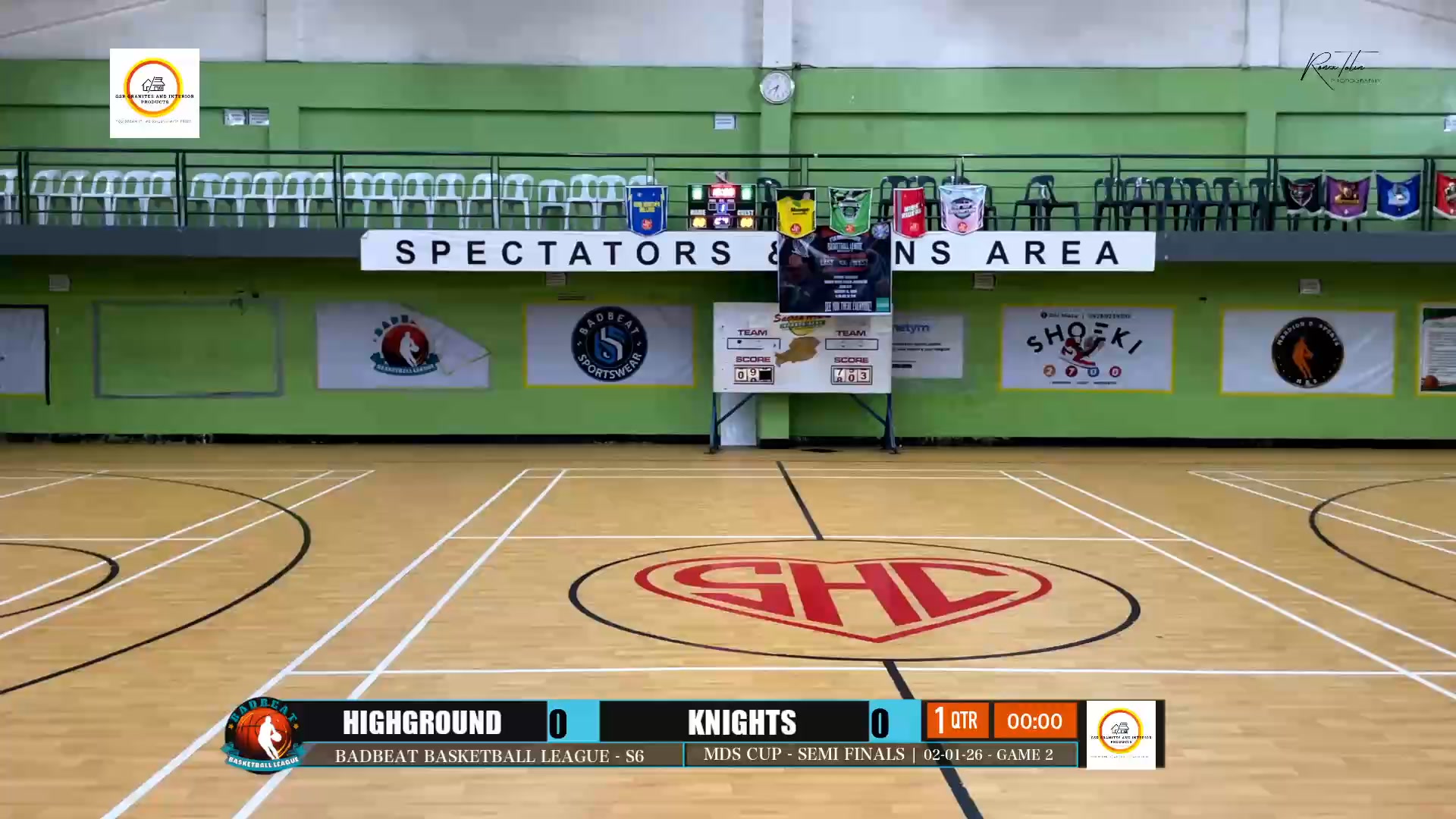 SEMI-FINALS (GAME 2) HIGHGROUNDD VS KNIGHTS | Badbeat Basketball League ...