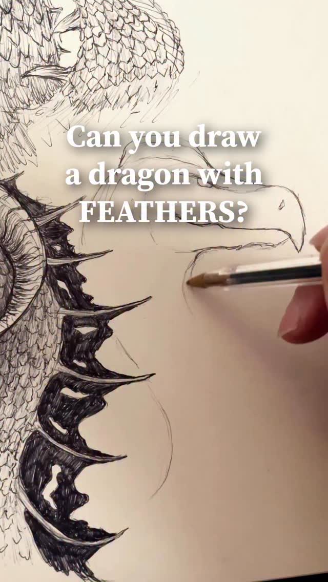 I think I need to draw another one 😁 It maybe do a mix between a dragon ...
