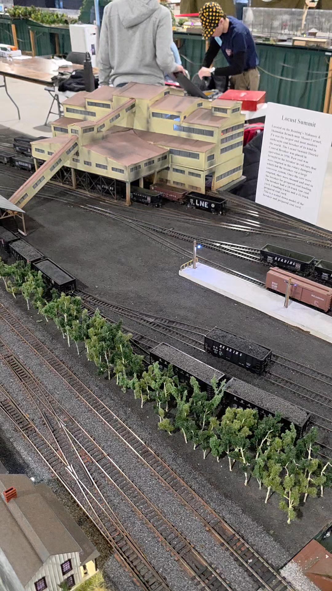 Locust Summit and its yard, from the RCT&HS layout at the Timonium ...