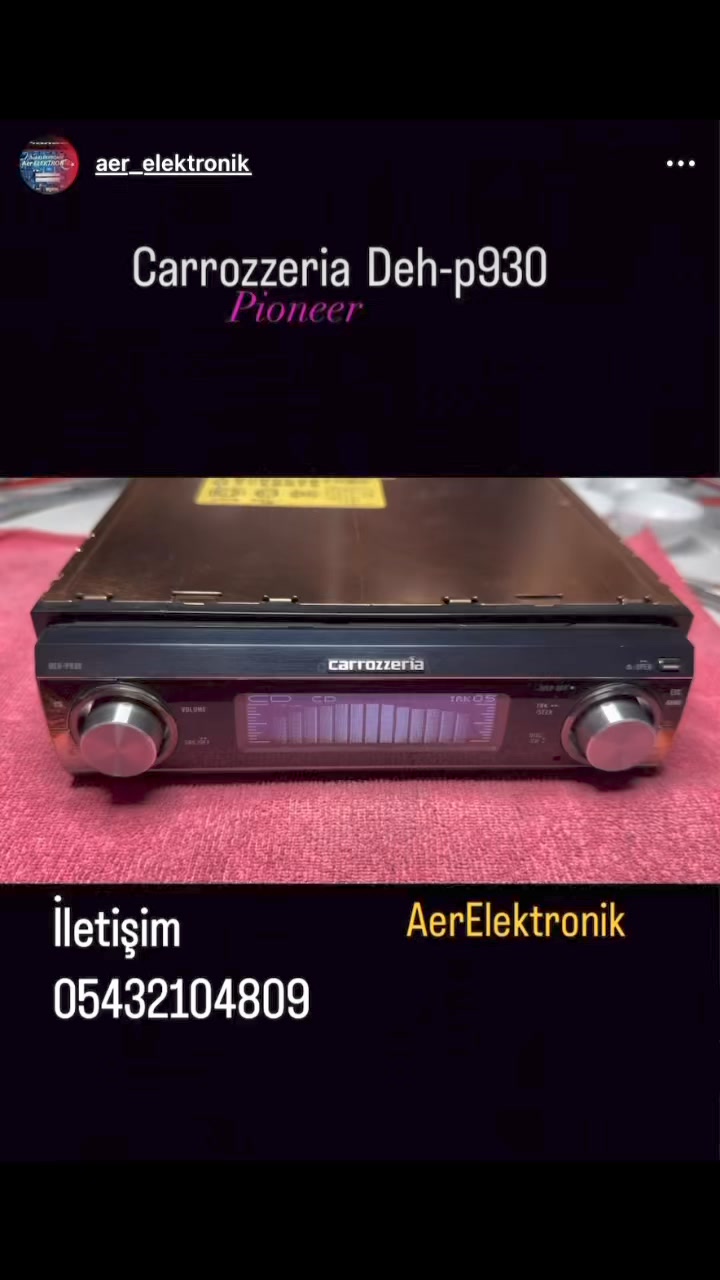 Carrozzeria Deh-p930 Rca Çıkış Tamiratı İletişim 05432104809 | Aer