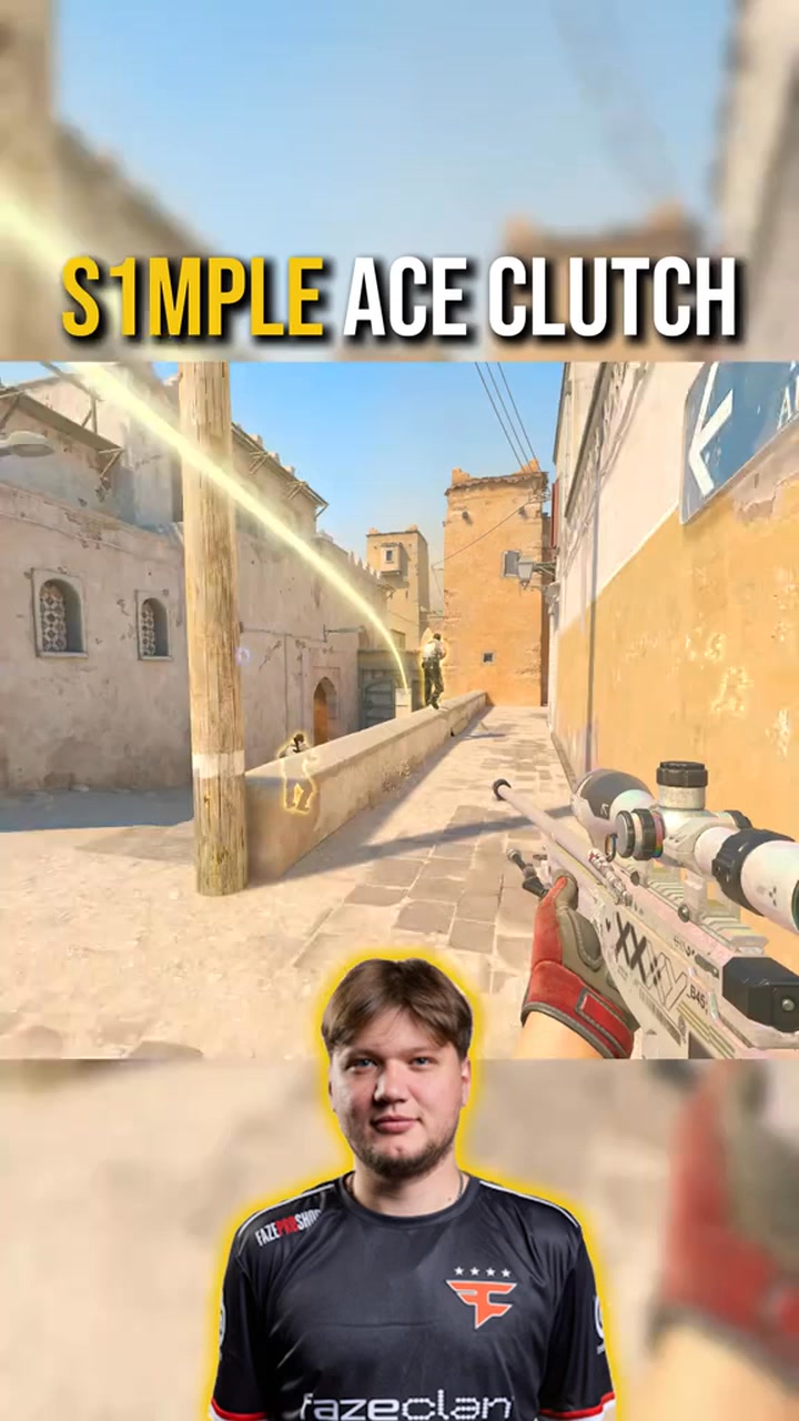 s1mple prime is back 🔥 #fpl #cs #counterstrike2 #csgo #donk #ace # ...