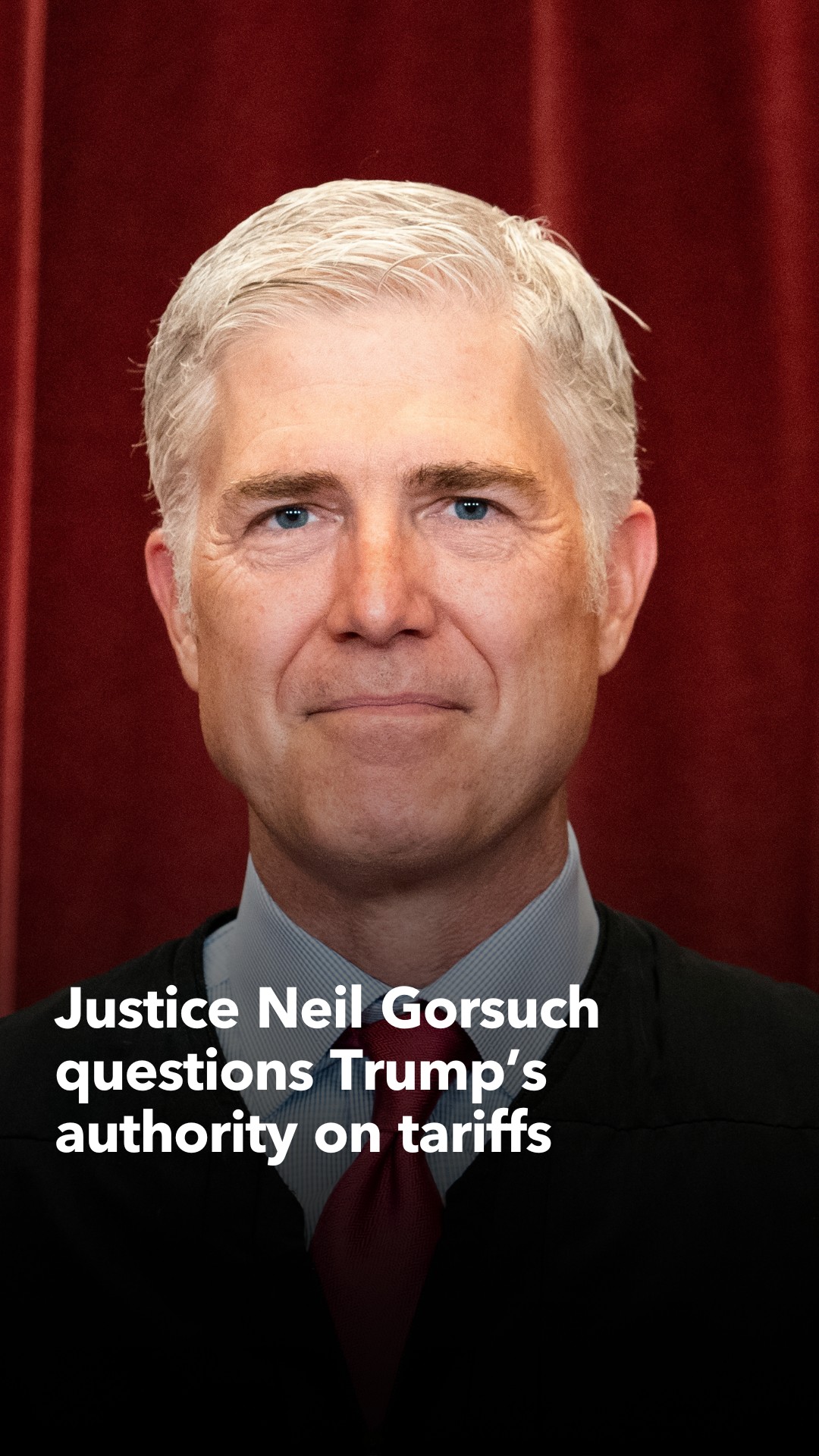 Justice Neil Gorsuch indicated alarm at the reach of the Trump ...