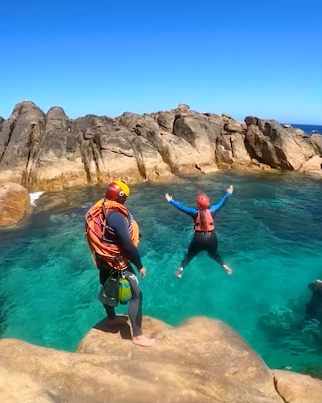 Dare to try a blend of rock-hopping, shore-scrambling, swell-riding ...