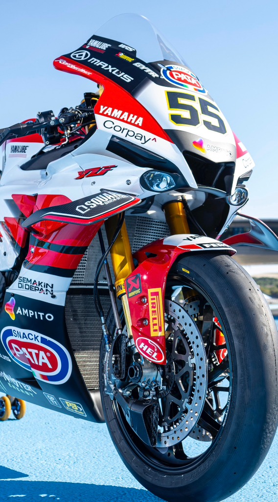Let's just take a moment to admire #LokaNotOnX's Pata Maxus Yamaha