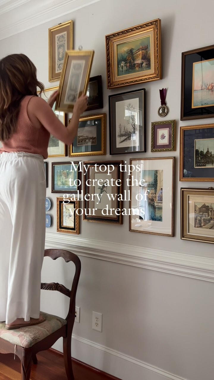 Thinking about doing a gallery wall? Here’s what I wish I knew before I ...