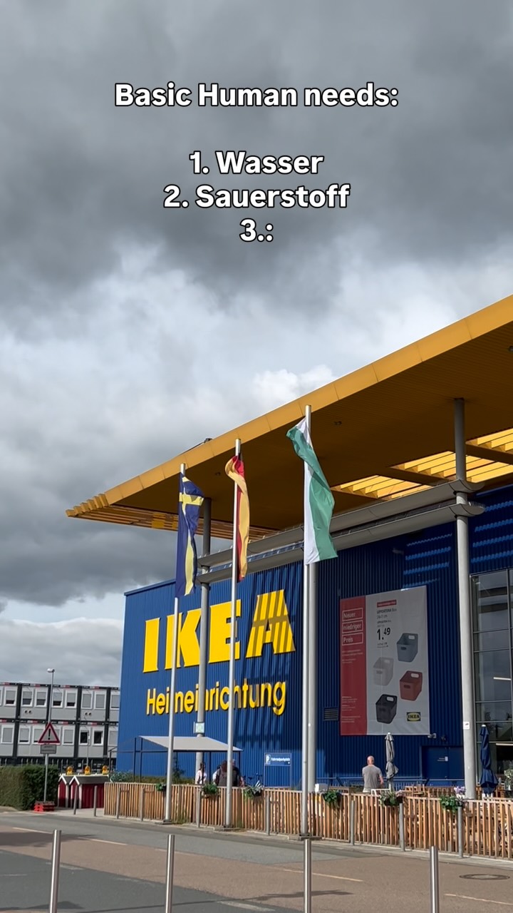 IKEA Dresden ist definitiv in den Top 3, #ikeadresden #basichumanneeds #ikea #important #priorities | IKEA Dresden