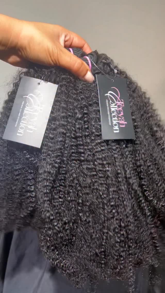 Perruque confectionnée à la machine a coudre avec nos mèches AFRO KINKY ...