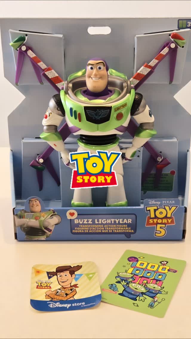 TOY STORY 5🦖🐖🐎 BUZZ lightyear high tech edition ディズニー
