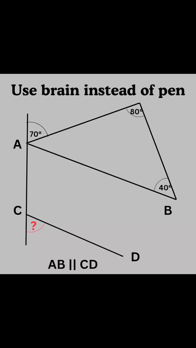 Basic mathematics Triangle problem algebra tricky problem #mathteacher ...