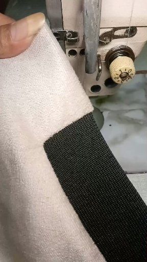 ️🪡Tips for installing elastic ribs #sewingtips #DIY #sewingtrik #sewing ...
