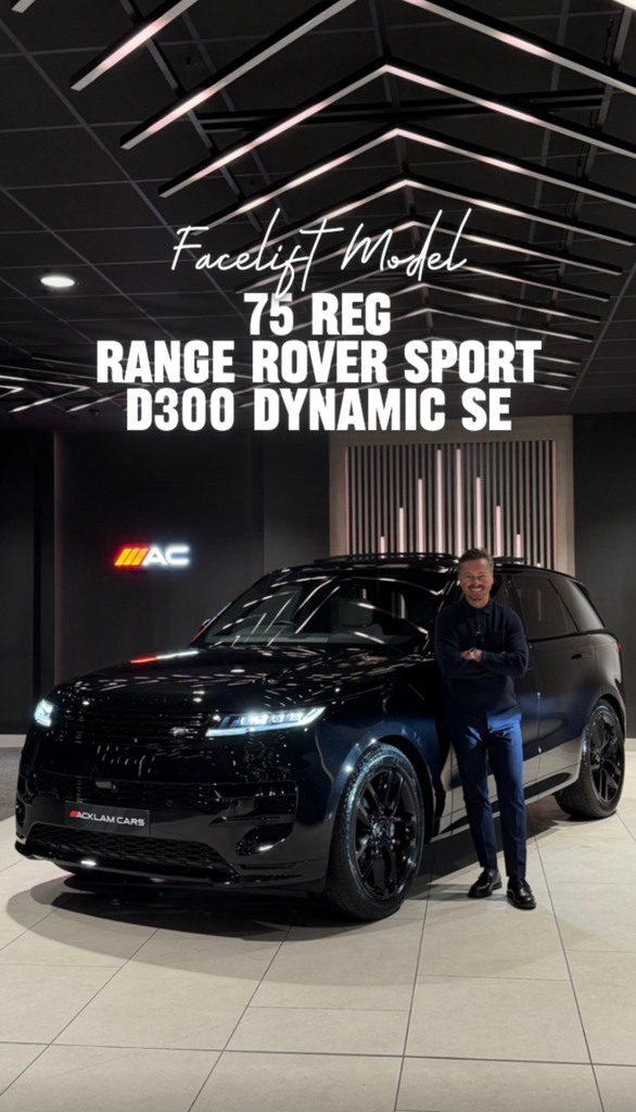 Facelift Model - 2025 75 Range Rover Sport 3.0 D300 Dynamic SE Live ...