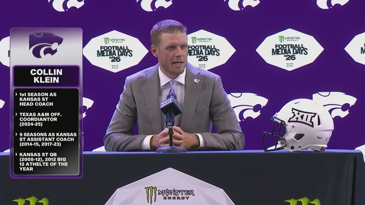🎥 Head Coach Collin Klein | Big 12 Media Day Press Conference | K