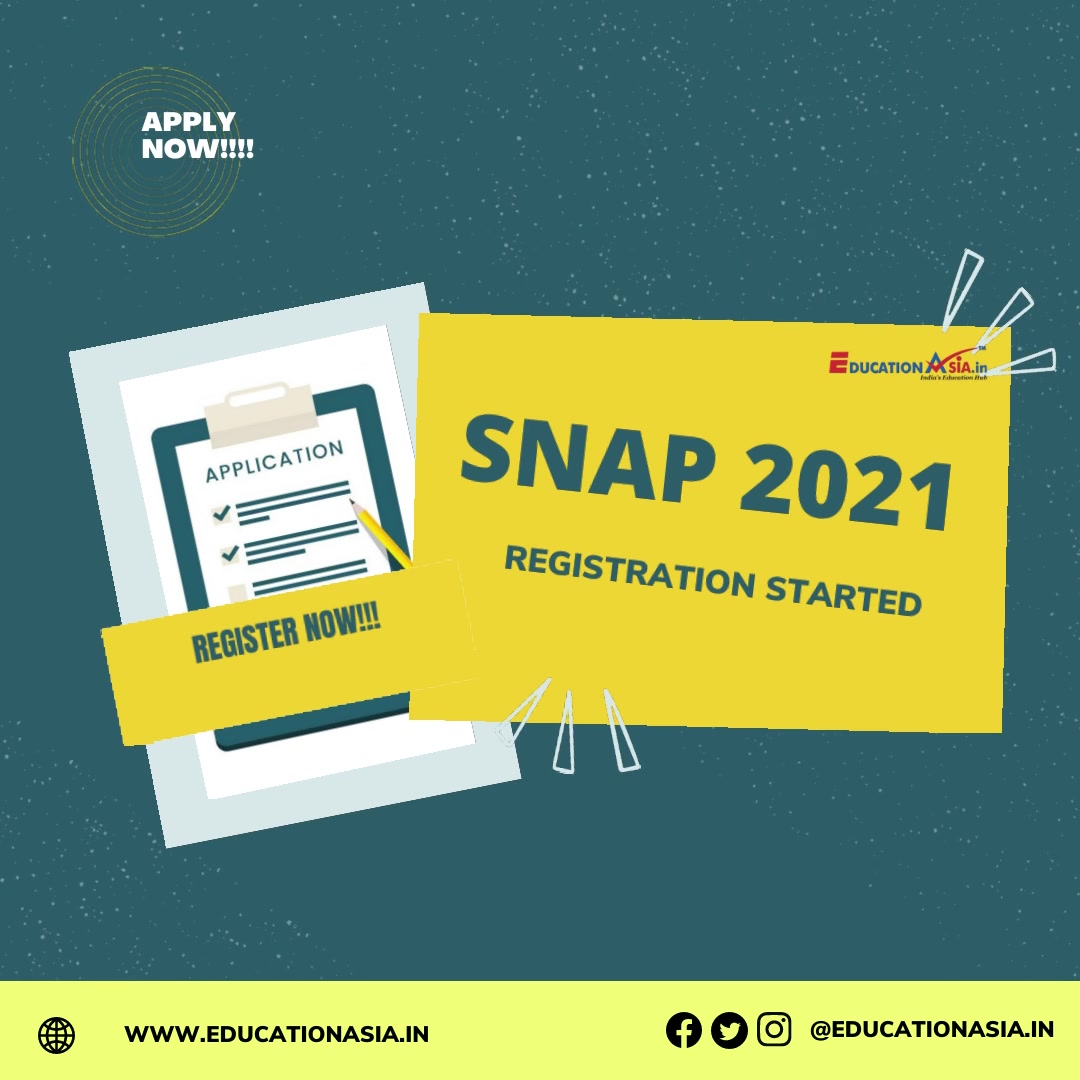 SIU has released the SNAP exam 2021 application form on the official ...
