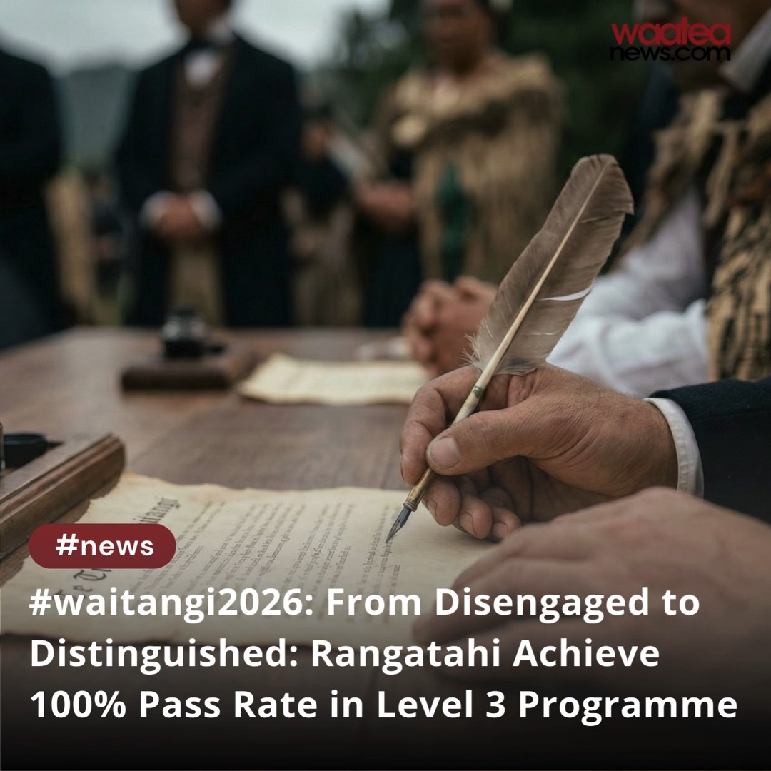 #waitangi2026: From Disengaged to Distinguished: Rangatahi Achieve 100% ...