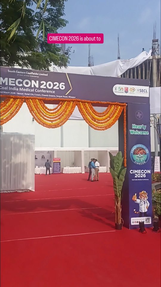 CIMECON 2026 is about to begin today! SECL is all set to welcome ...