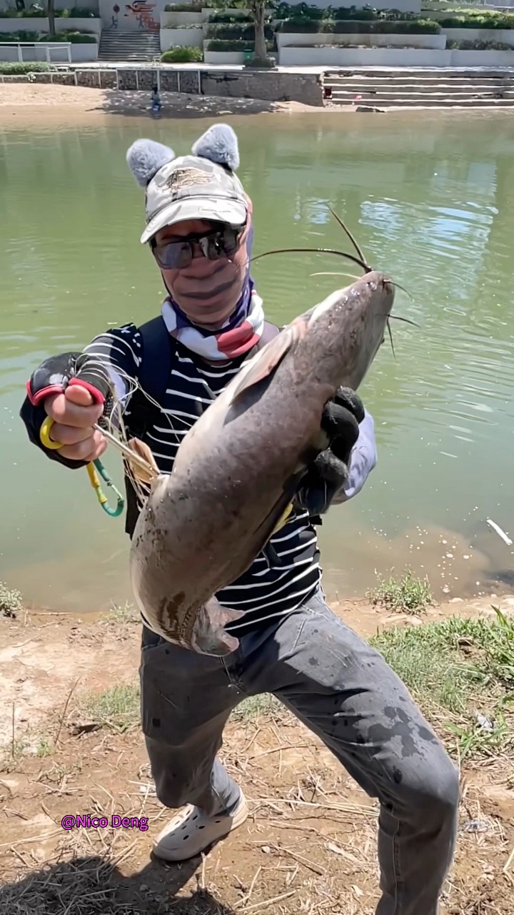 It's too easy for this brother to catch fish. #fishing | Nico Deng ...