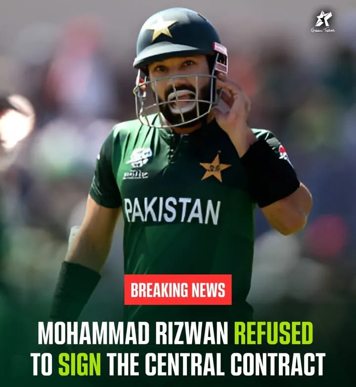 Big News Muhammad Rizwan Refused To Signed The Central Contract 😳 # ...