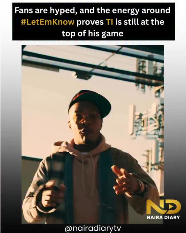 TI Drops Hot New Single “#LetEmKnow” 🔥 Hip-hop star TI is back with a ...
