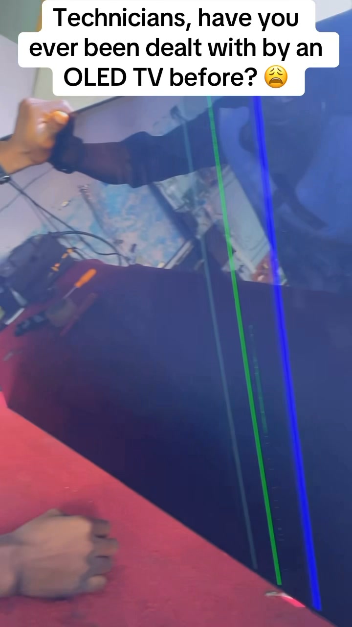 What to do with a burned-in 55 inch LG OLED TV?