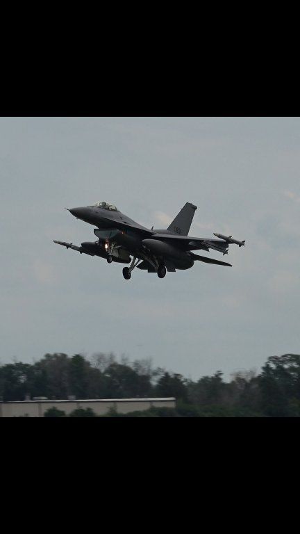 The F-16 was the first fighter jet designed with wings that create