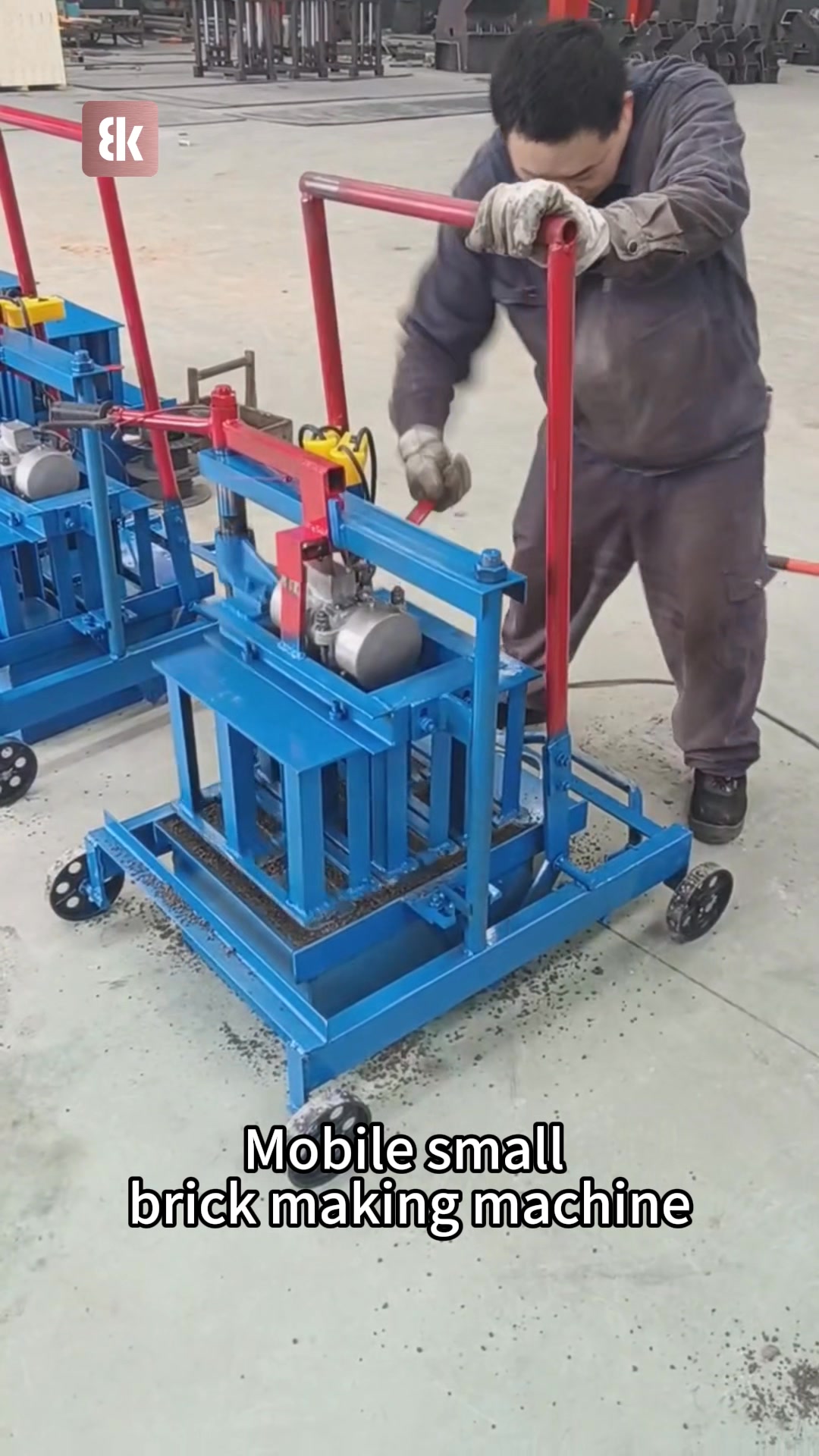 Small Brick Machine｜Compact size, solid bricks, simple operation The ...
