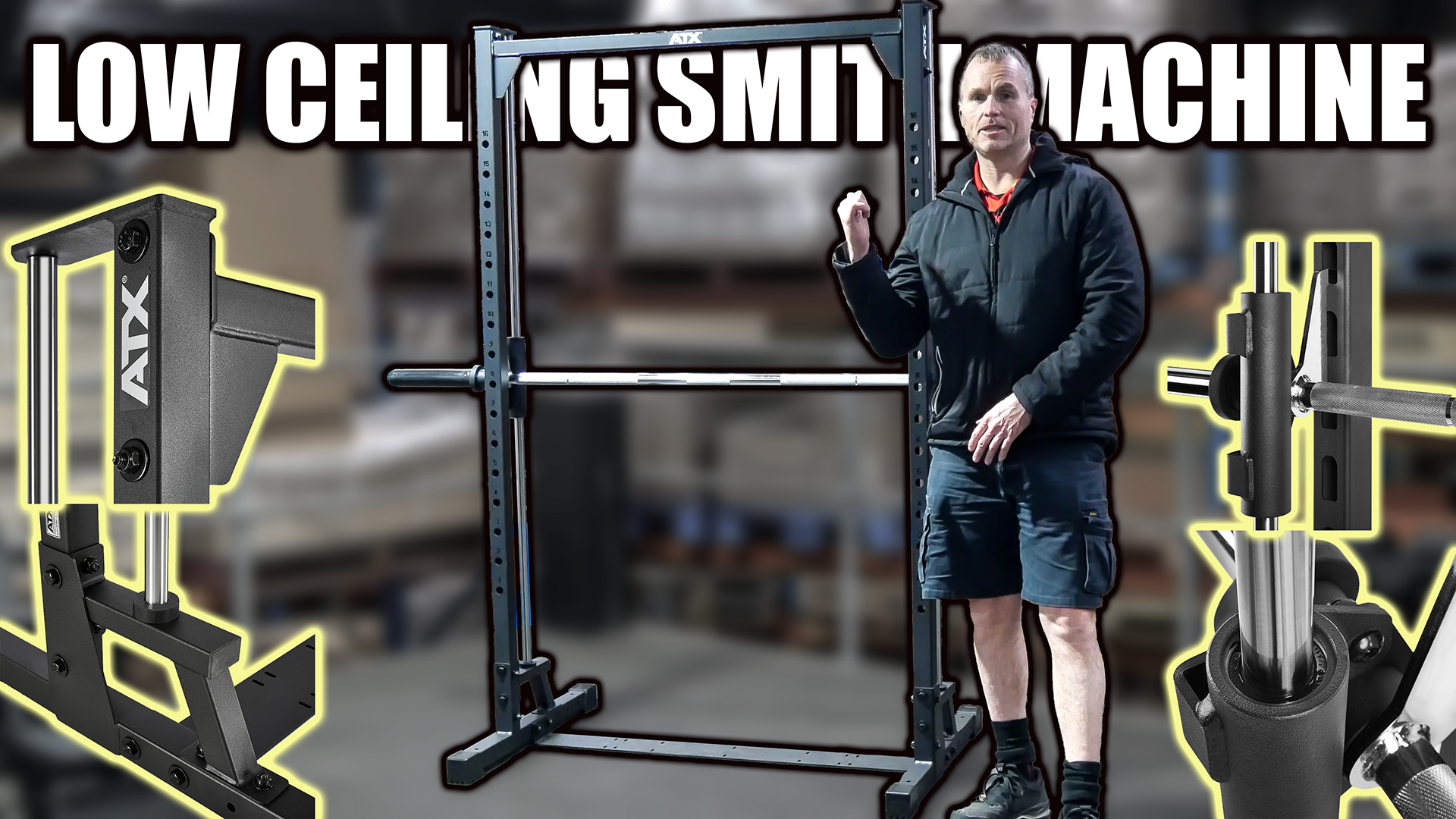 SAM'S REVIEW: ATX® Smith Machine 500 – Low Ceilings – 198 cm | ATX-MPX ...