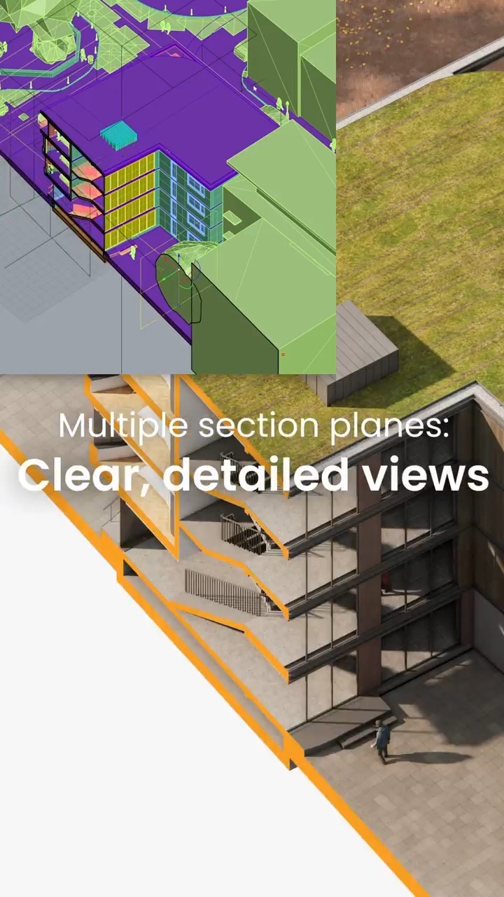 Details matter—and with #Enscape4_2’s Multiple Section Planes, you'll ...