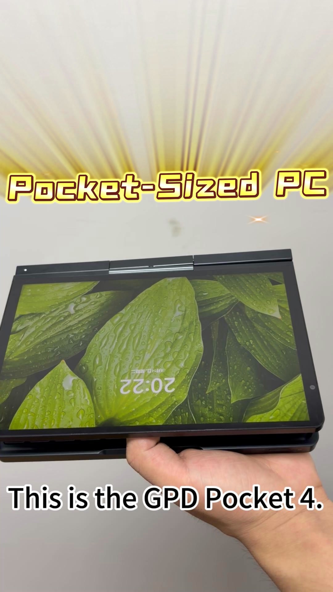 A full PC that doesn't weigh you down. The GPD MicroPC 2 is built