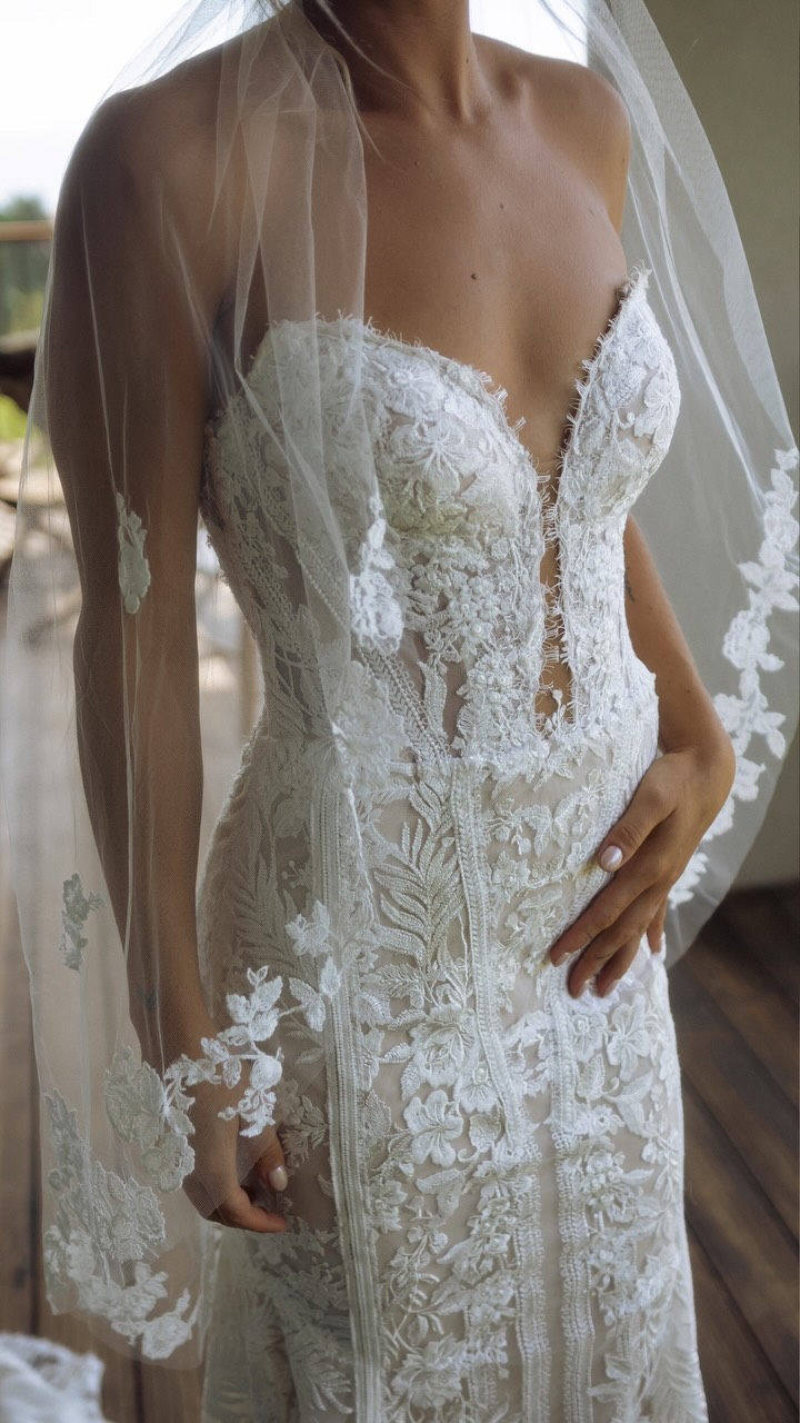 white wedding dresses with long sleeves LaDivine CD0192W Flowy Bridal A Line Dress – The Dress Outlet YGroup_colourway-taylortie Handcrafted in Our California Andrea & Leo A1437 Size:7½