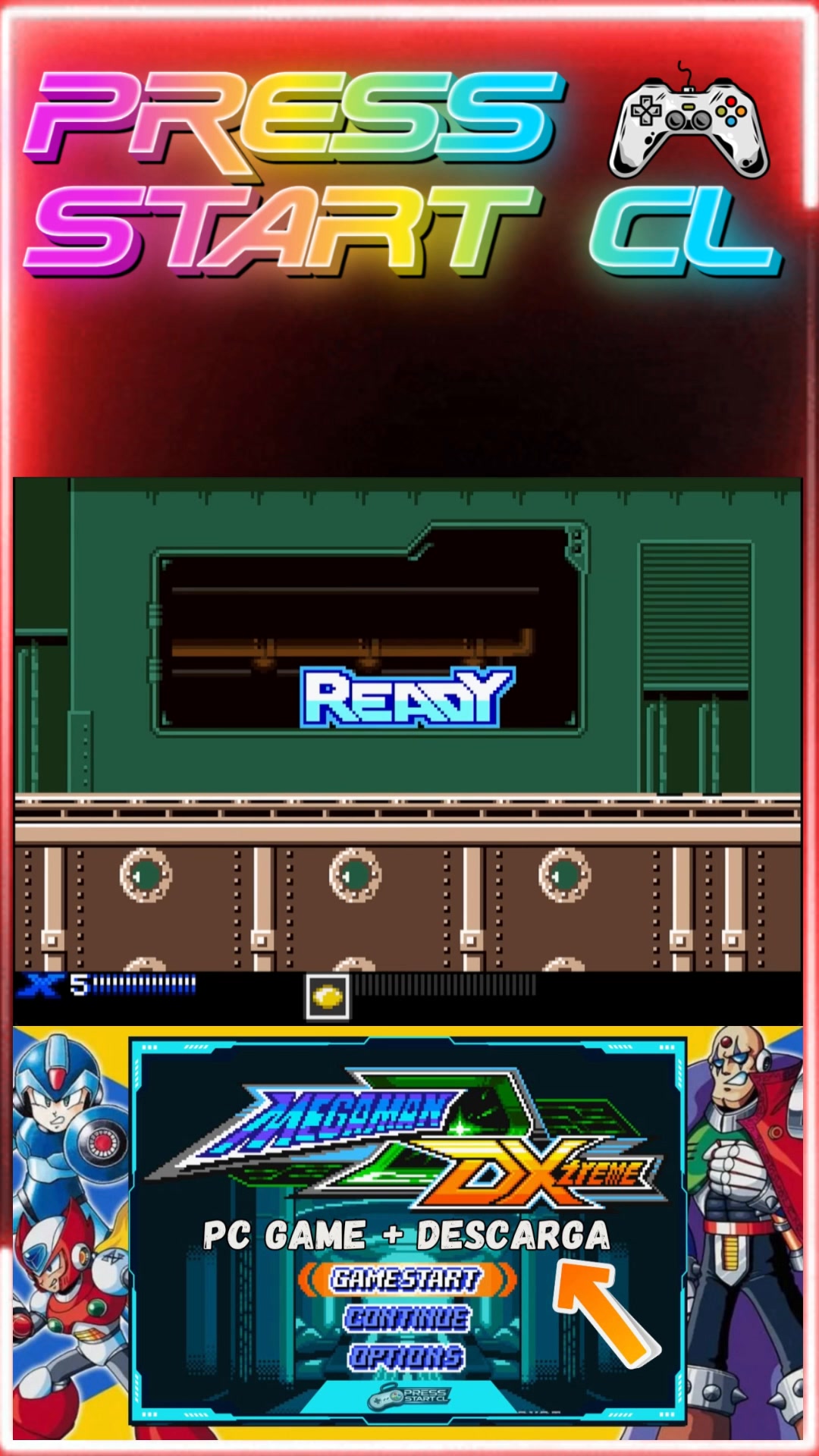 Mega Man DXtreme | Fan Game #megamanx #megaman #rockmanx #gameboy