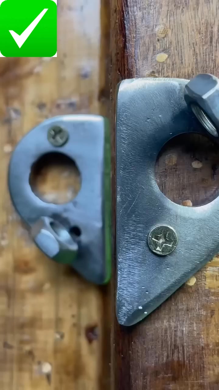 Simple idea with making door latch lock !!! . . . #woodworking #wood # ...