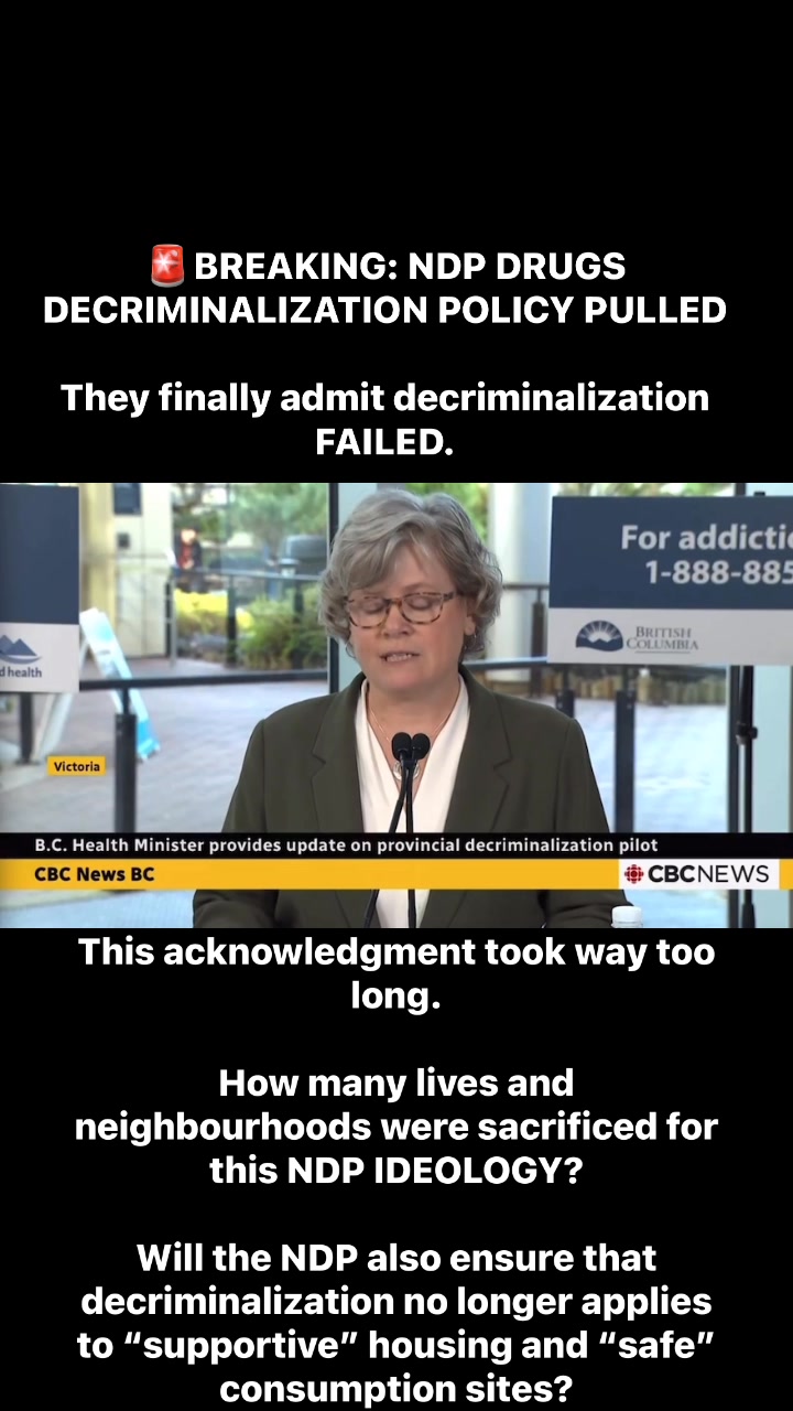 🚨BREAKING: NDP DRUGS DECRIMINALIZATION POLICY PULLED They finally admit ...