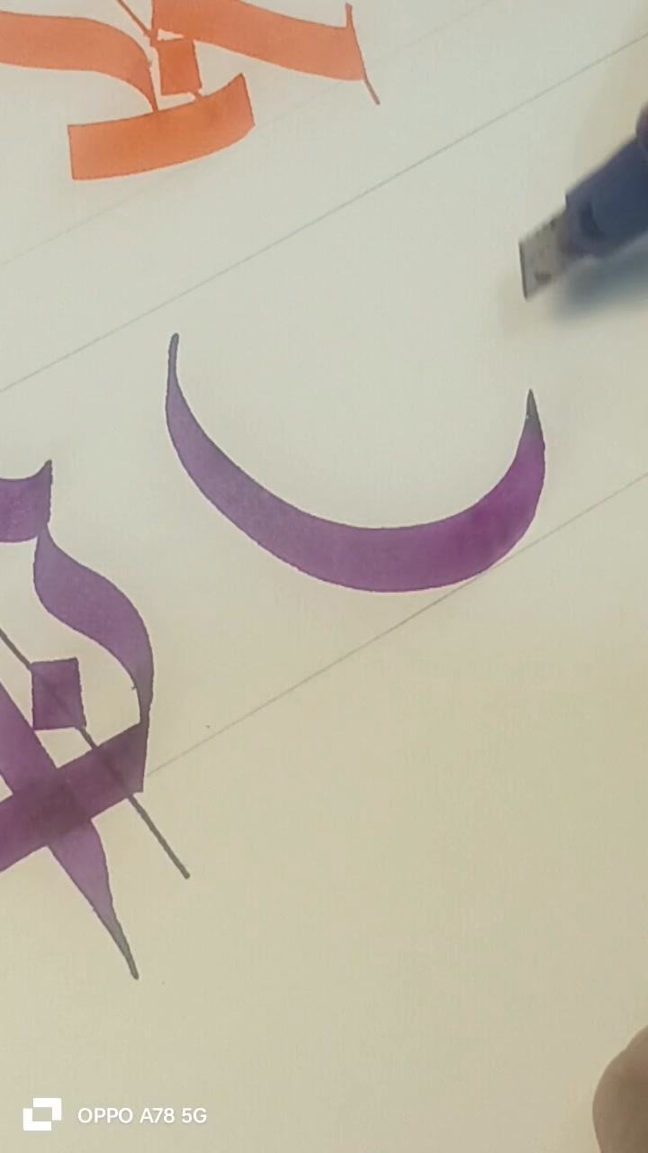 Calligraphy lettering.....follow my page for more tutorials | Faustino ...