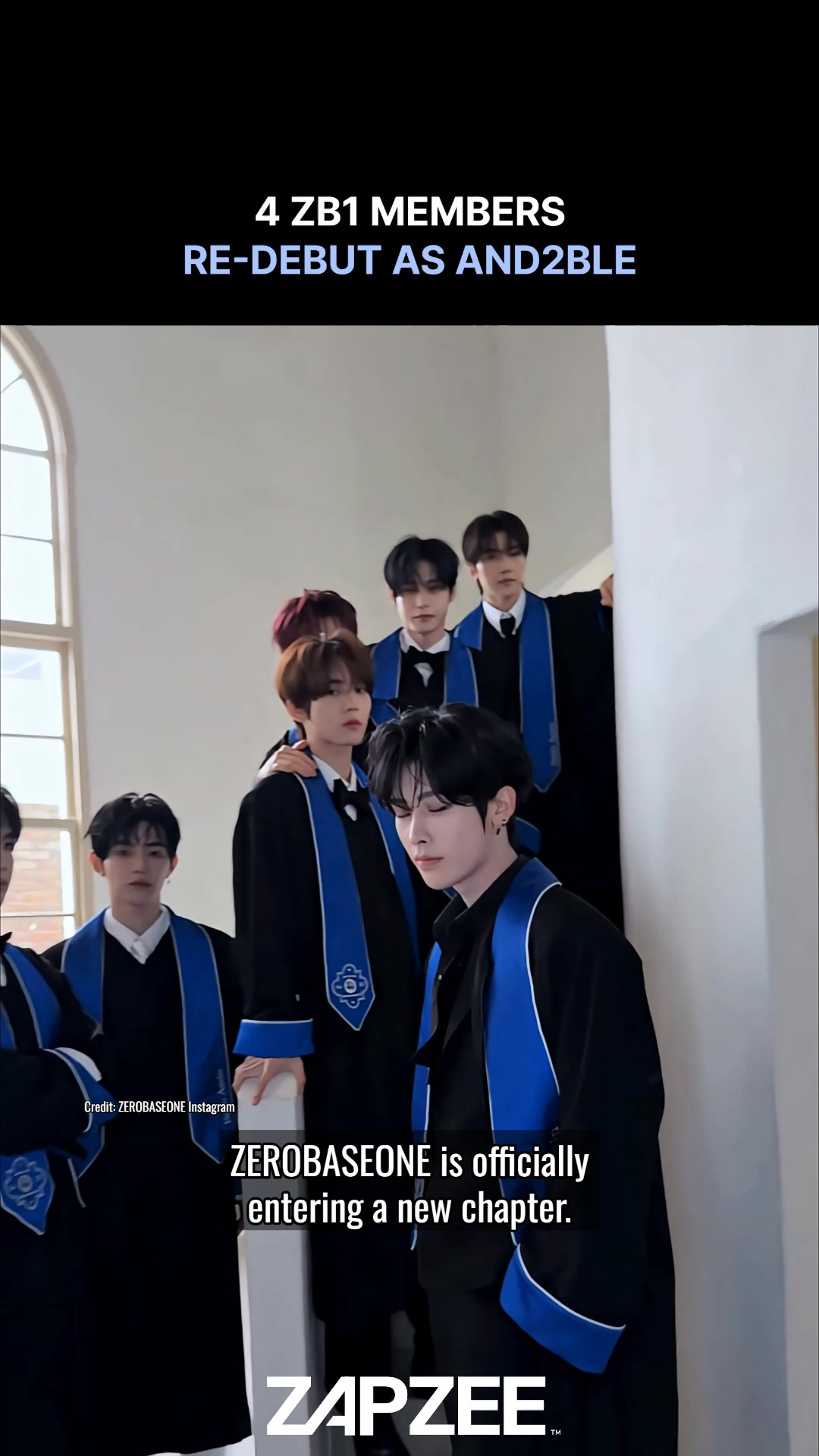 4 #ZEROBASEONE members to re-debut as new group #AND2BLE in May