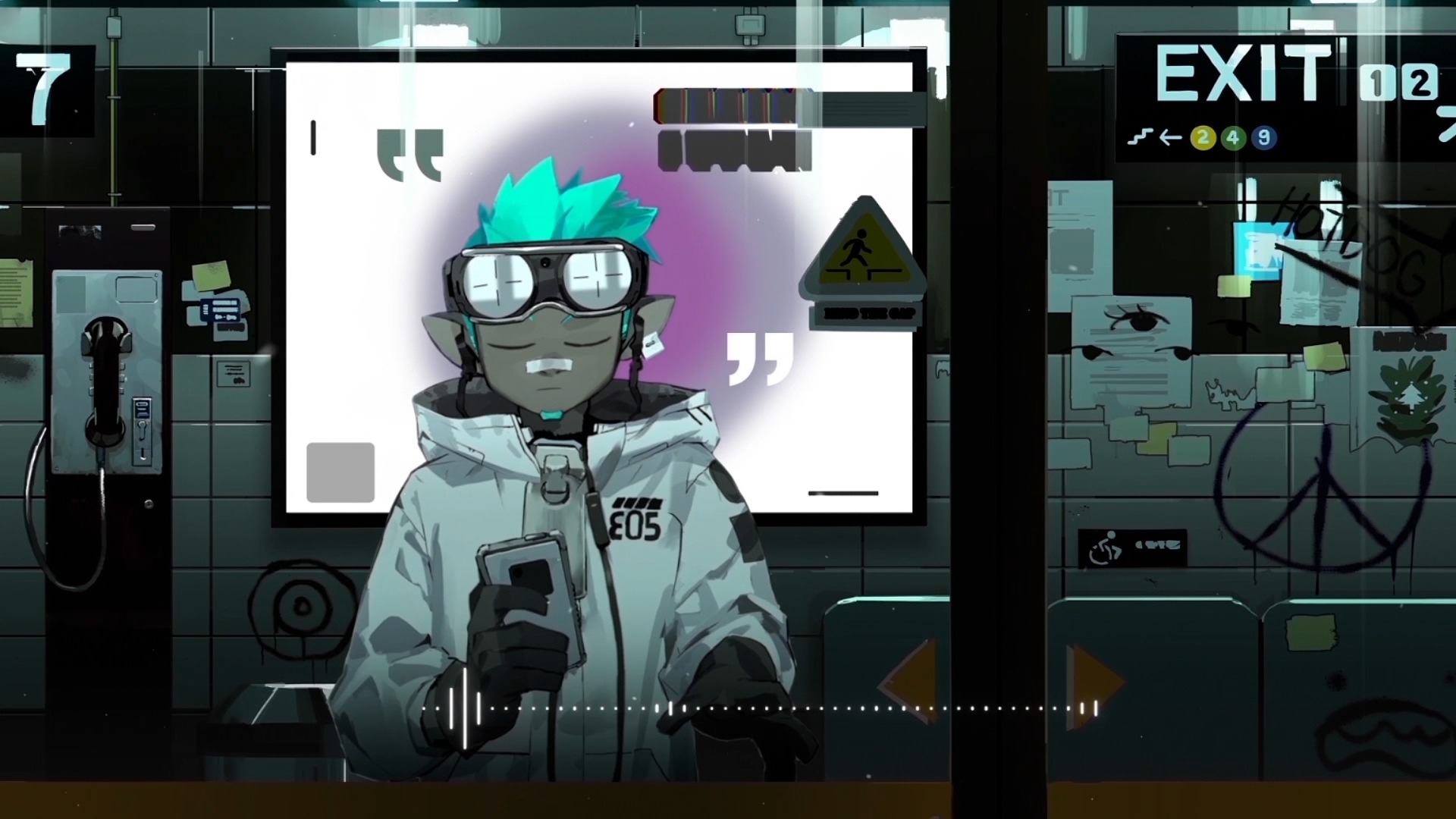 Arknights EP - Zone 10⁻⁸ Shaking the spray paint violently