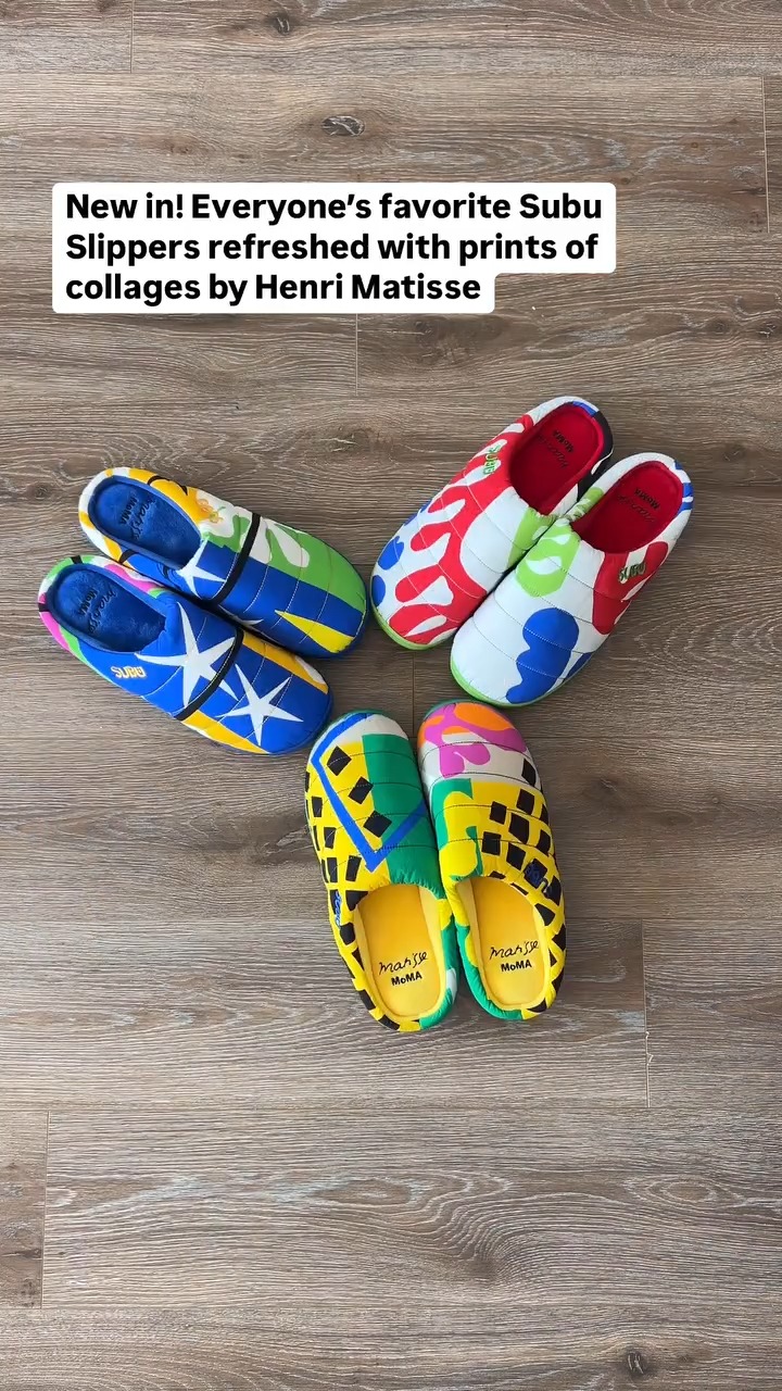 New in! Everyone's favorite Subu Slippers got a refresh with