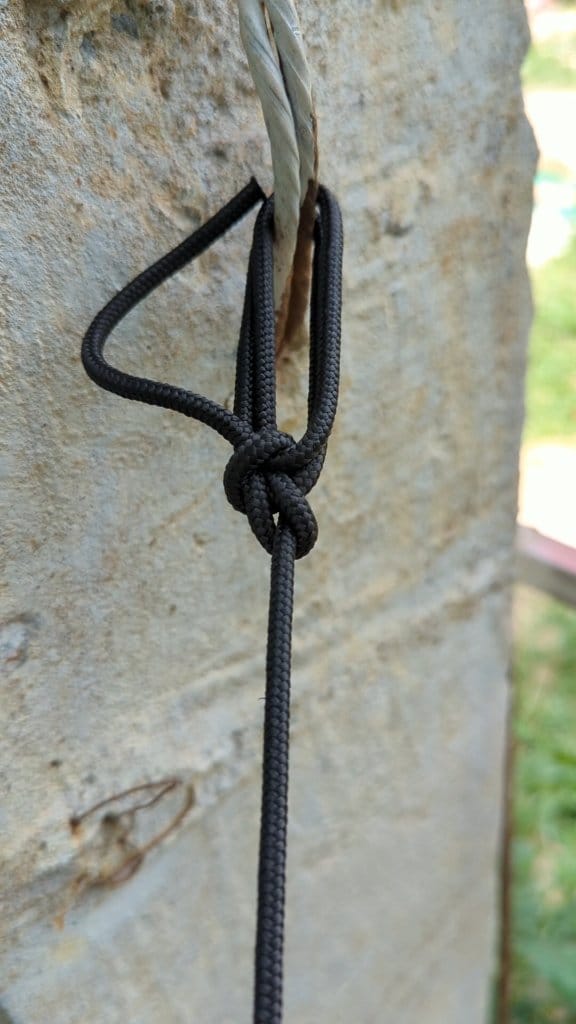 Triple Loops Knot/ Bowline application. #knottutorials #ropecoilingknot ...
